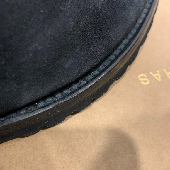 Ortigni (Firenze) Black Suede Chelsea Boots - Picture 11 of 13